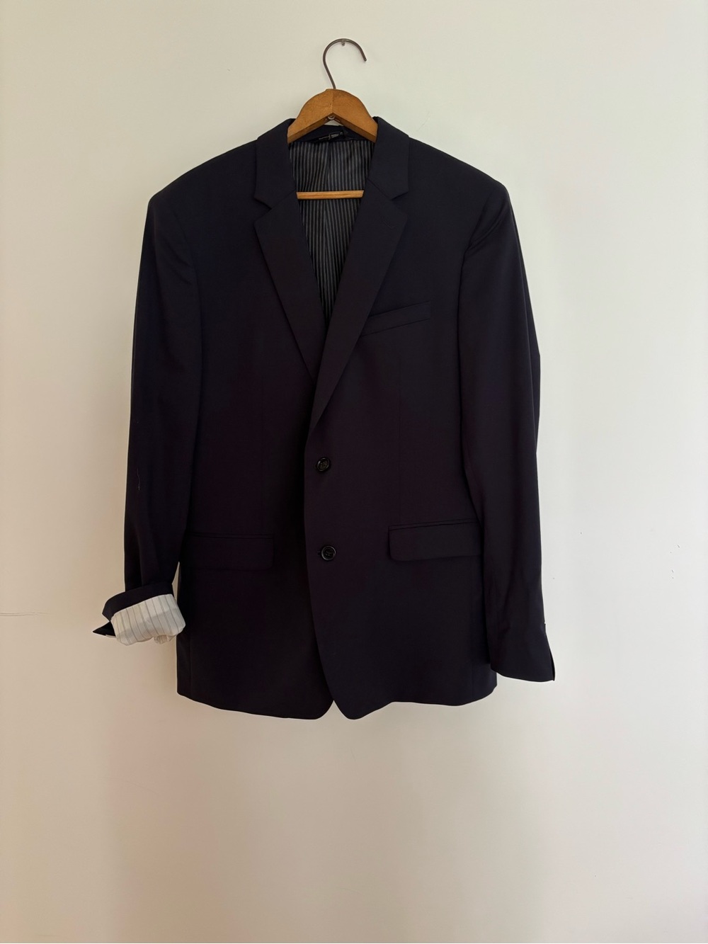 Banana Republic c Morzotto Men's Navy Two-Button Sport Coat